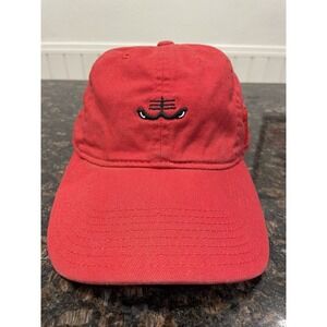 CHICAGO BULLS RED MITCHELL & NESS SOFT/DAD  OFFICIALLY LICENSED- ADJUSTABLE